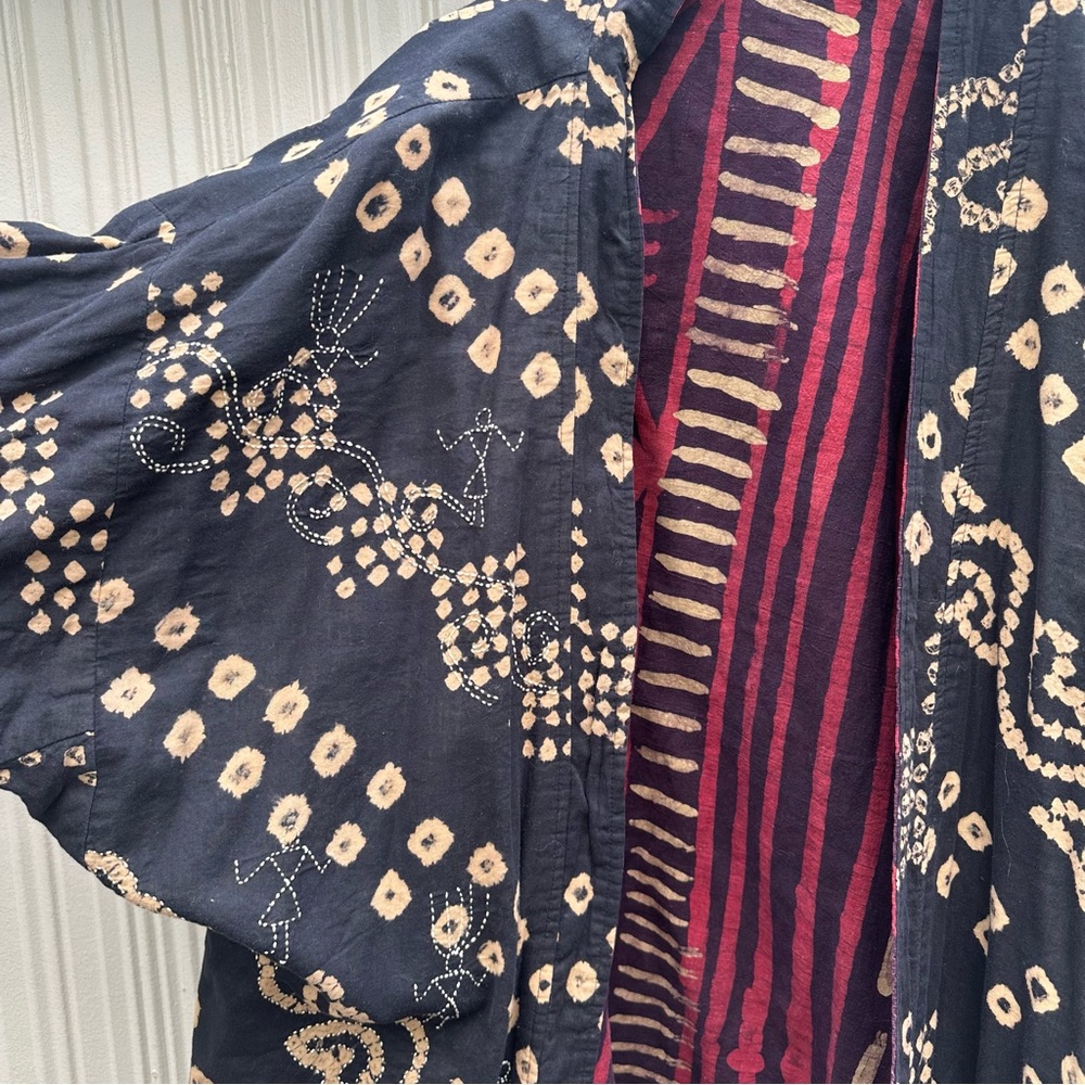 Vintage Batik Fully Reversible Jacket - image 5